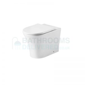 Kartell Kameo Rimless Back To Wall WC Toilet Pan